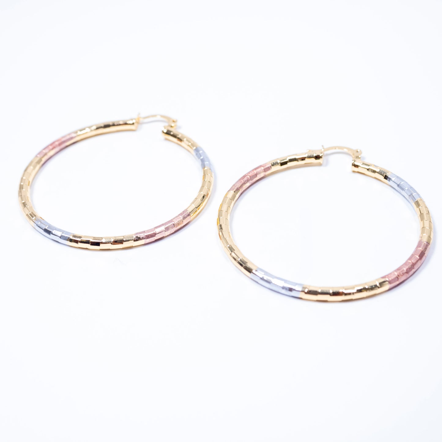 MULTICOLOR HOOP EARRING