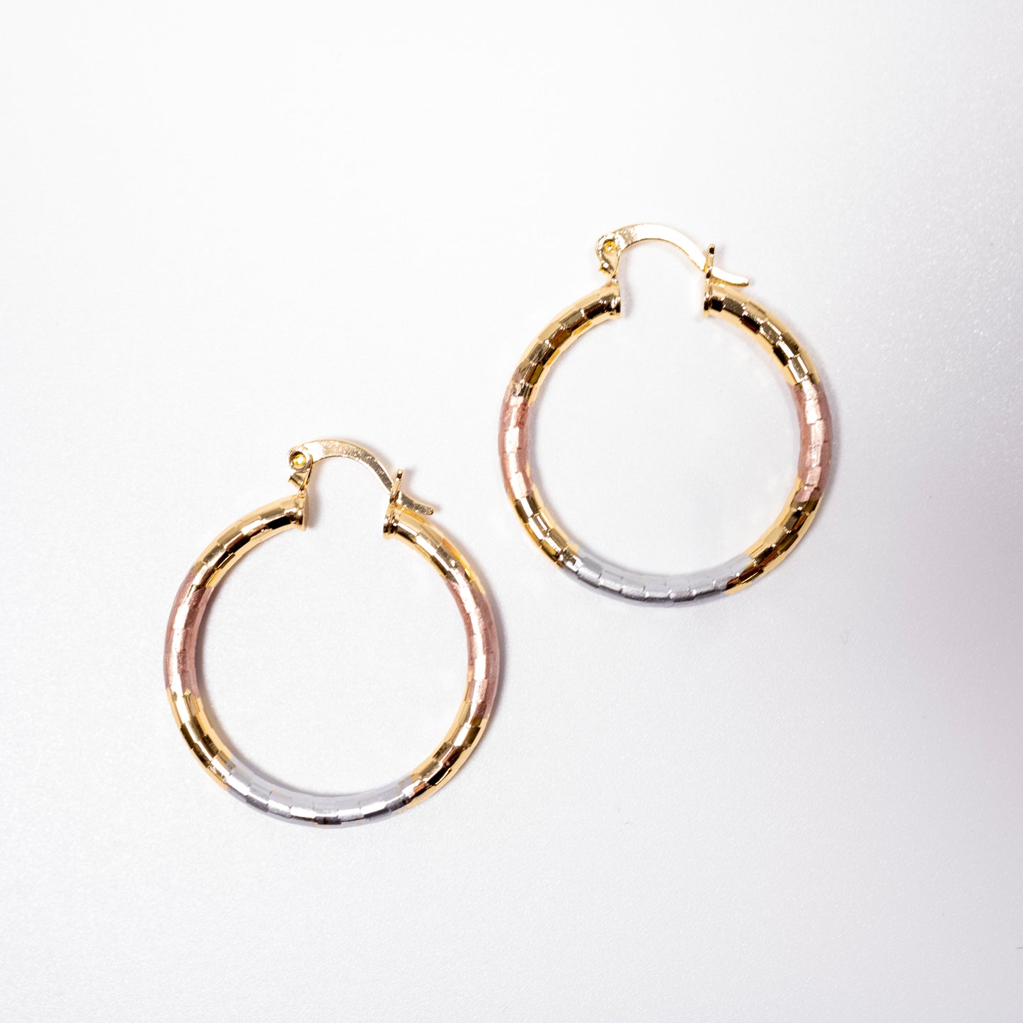 MULTICOLOR HOOP EARRING